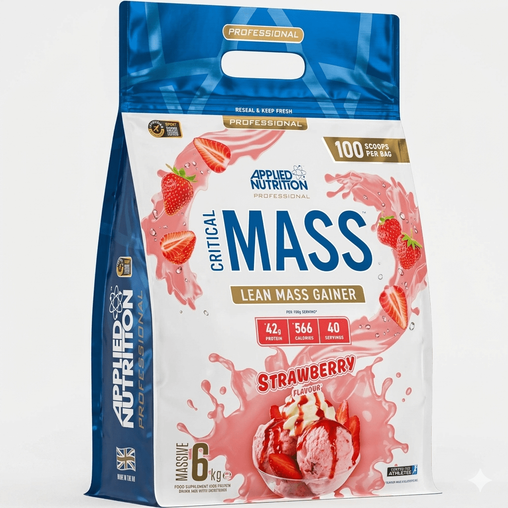 Applied nutrition Critical Mass Professional Lean Mass Gainer 6 Kg Karbonhidrat - THE SUPPLEMENT STORE
