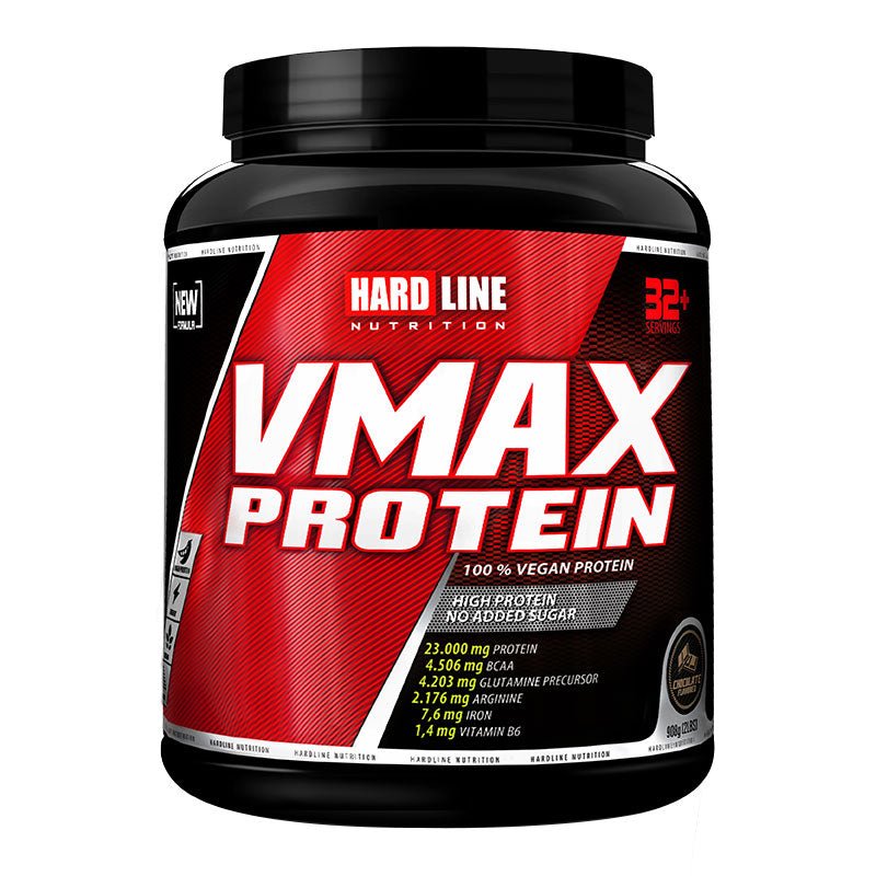 Hardline Vmax Bitkisel Protein Çikolata 908 Gr - THE SUPPLEMENT STORE