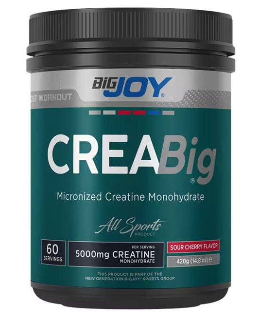 BigJoy CreaBig Micronized Creatine Powder 420g - THE SUPPLEMENT STORE