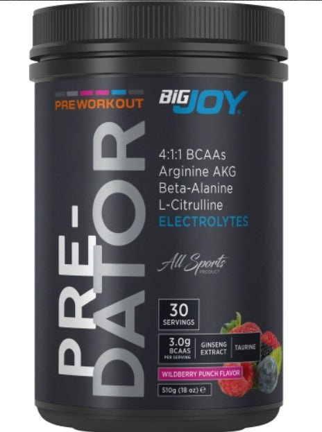 BigJoy Sports Predator Pre - Workout 510g - THE SUPPLEMENT STORE