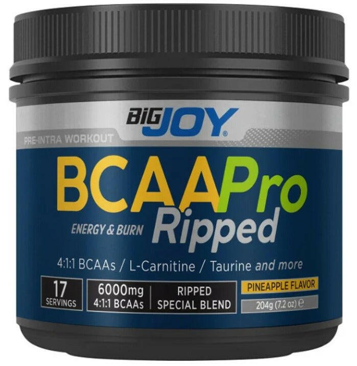 Bigjoy BCAAPro 4:1:1 Ripped Ananas 204g - THE SUPPLEMENT STORE
