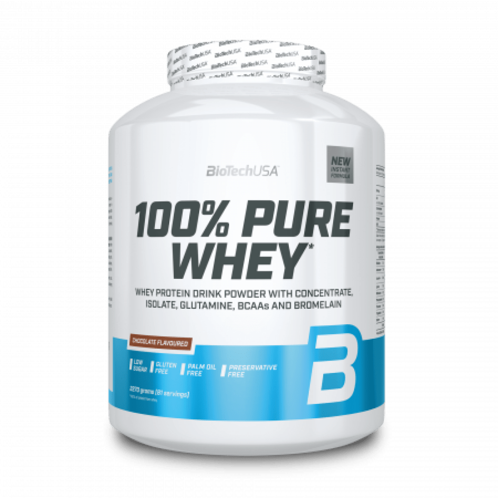 BioTechUSA 100% Pure Whey Çikolata 2270 gr - THE SUPPLEMENT STORE