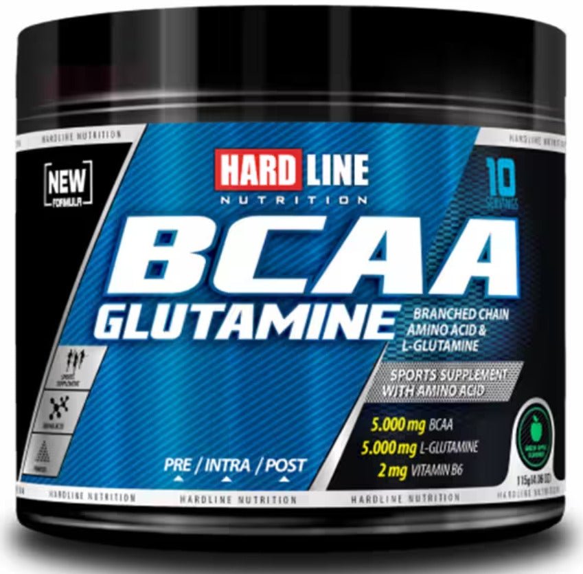 Hardline BCAA Glutamin 115 Gr - THE SUPPLEMENT STORE