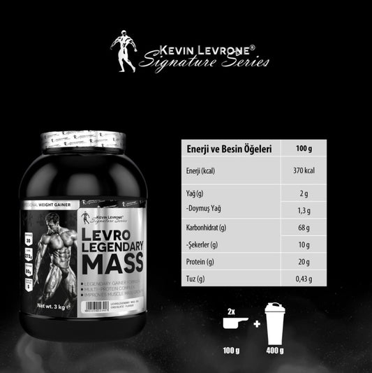 Kevin Levrone Legendary Mass 3000g - THE SUPPLEMENT STORE