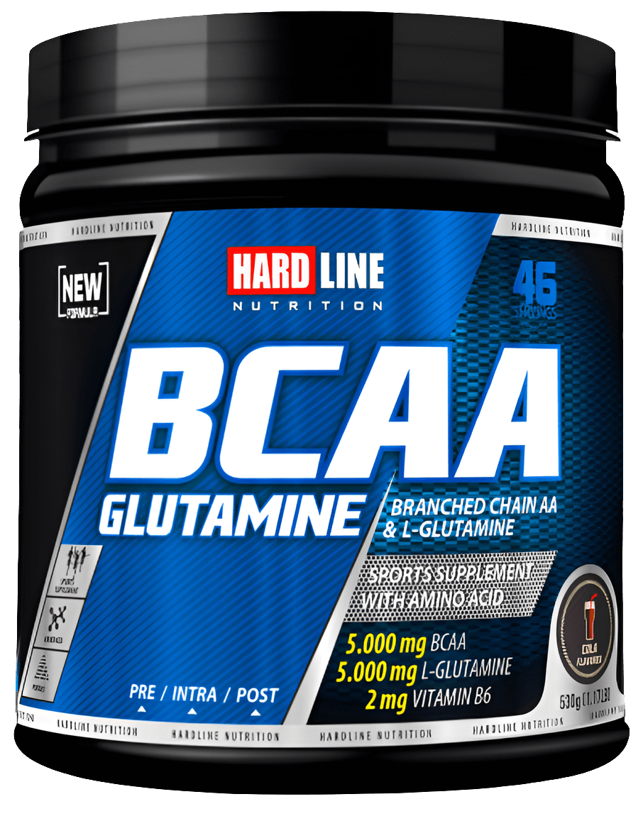 Hardline BCAA Glutamin Kola 530g - THE SUPPLEMENT STORE