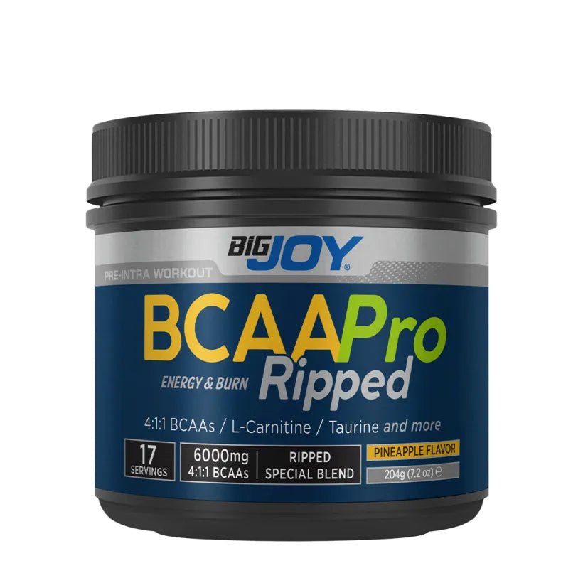 Bigjoy BCAAPro 4:1:1 Ripped Ananas 204g - THE SUPPLEMENT STORE