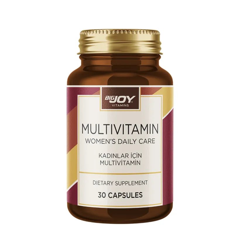 BigJoy Vitamin Kadınlar İçin Multivitamin 30 Kapsül - THE SUPPLEMENT STORE