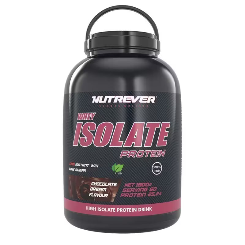 Alman Menşei Nutrever Whey Isolate Protein 1800 Gr