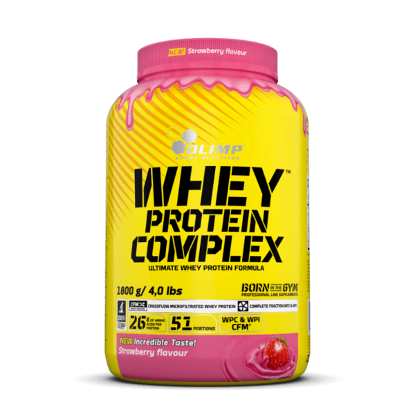 Olimp Whey Protein Complex Protein Tozu 1800 gr - Çilek - THE SUPPLEMENT STORE