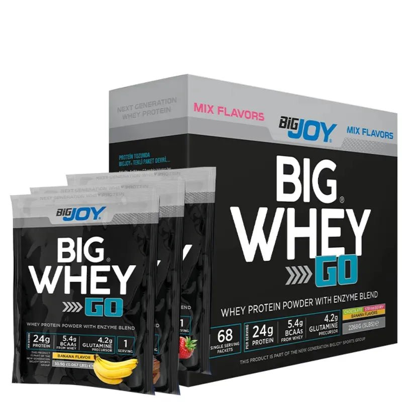 BIG JOY Sports BIG WHEY GO Mix 68 Servis 2.20 kg - THE SUPPLEMENT STORE
