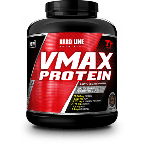 Hardline Vmax Bitkisel Protein 2000 Gr Çikolata - THE SUPPLEMENT STORE