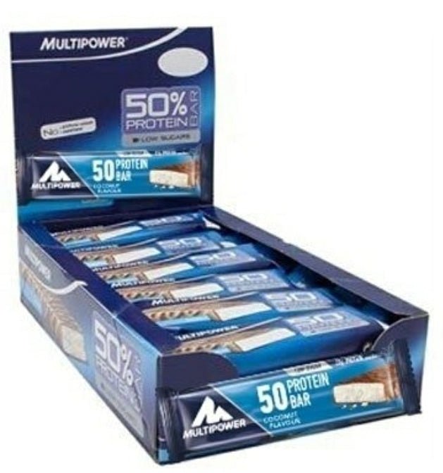 Multipower %50 Protein Bar 50 Gr (KUTU İÇİ 20 Adet) - THE SUPPLEMENT STORE