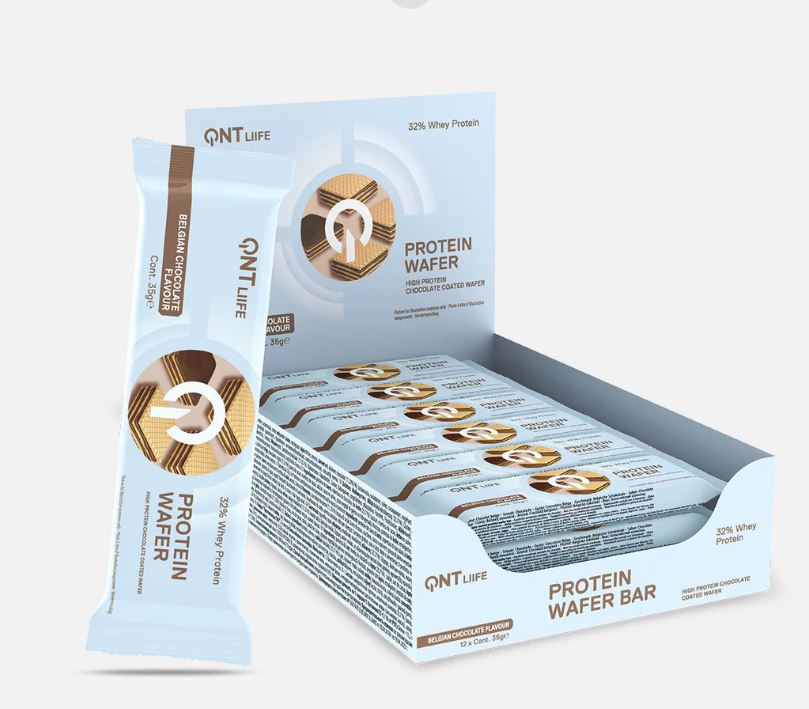 Qnt Protein Wafer | 12 x 35 g - THE SUPPLEMENT STORE