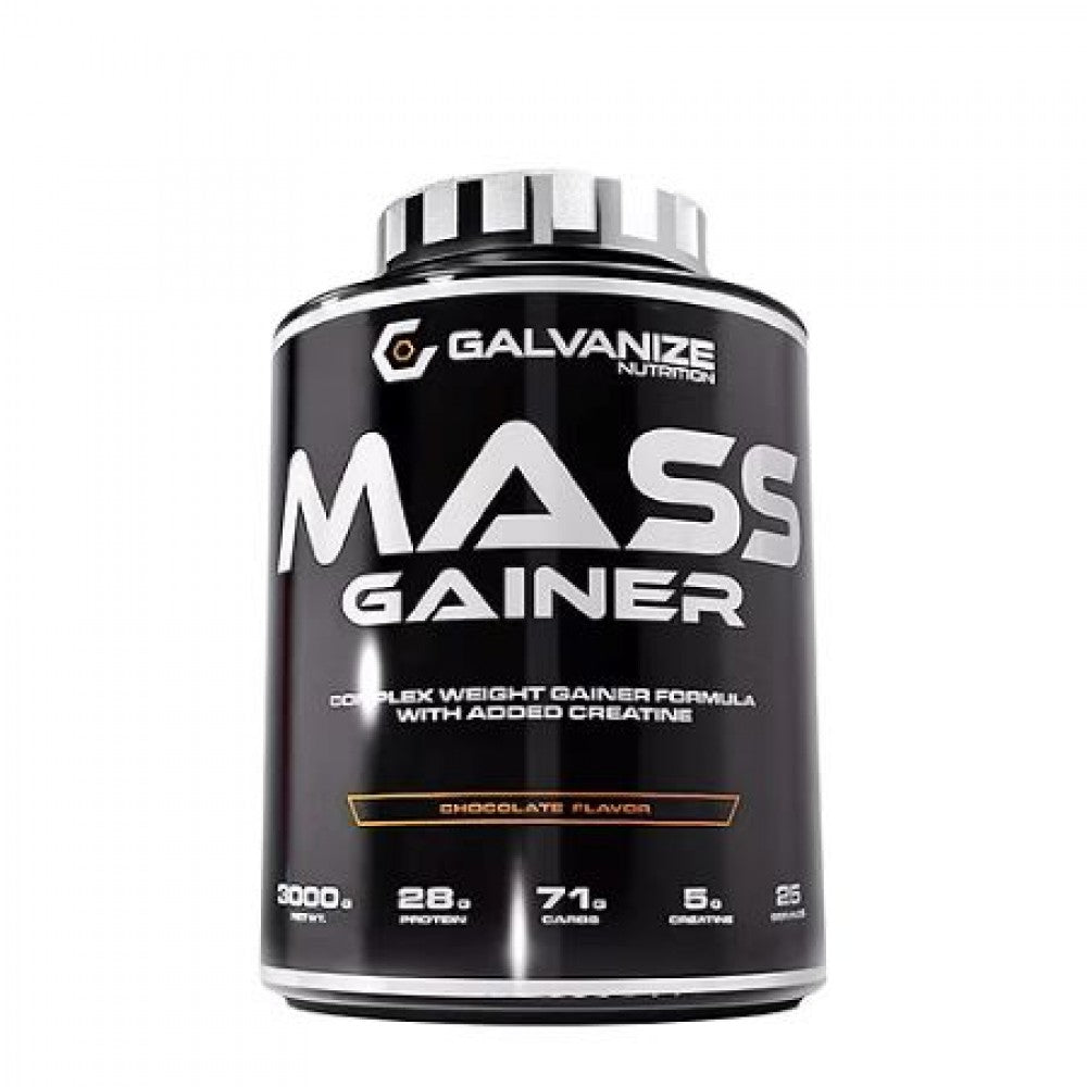 Galvanize Nutrition Mass Gainer 3000 Gr Chocolate - THE SUPPLEMENT STORE