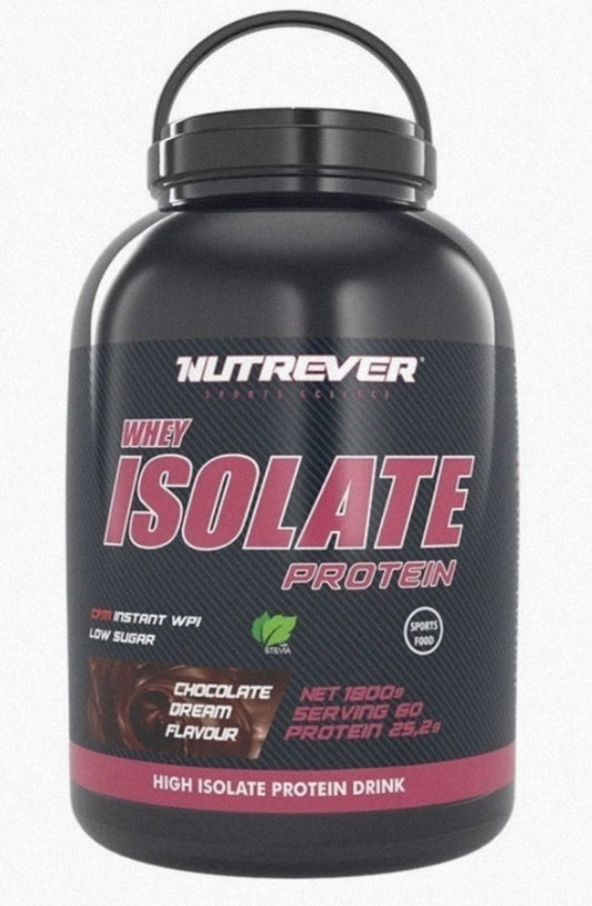 Alman Menşei Nutrever Whey Isolate Protein 1800 Gr - THE SUPPLEMENT STORE