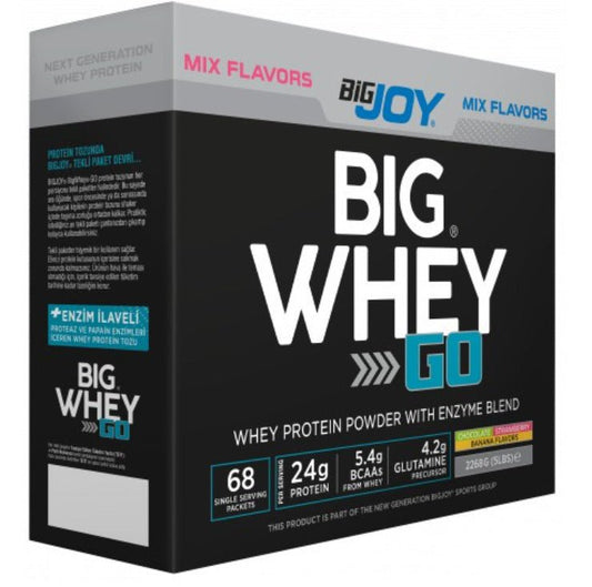 BIG JOY Sports BIG WHEY GO Mix 68 Servis 2.20 kg - THE SUPPLEMENT STORE