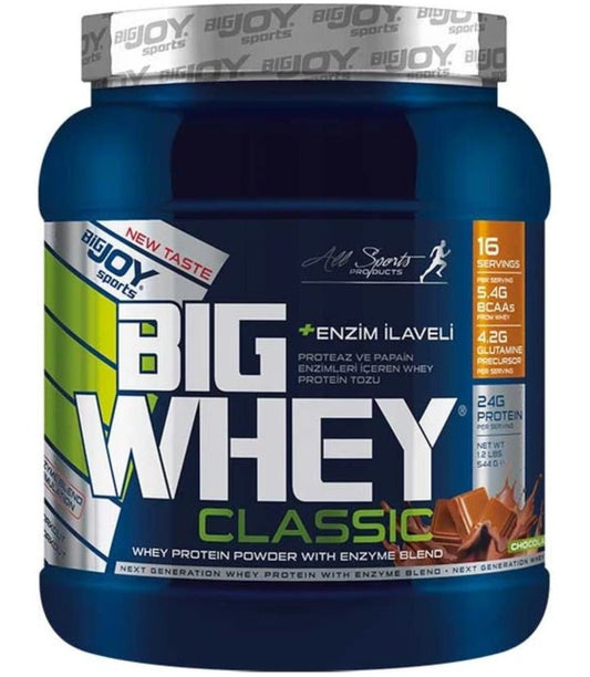 BIG JOY Sports BIG WHEY Whey Protein ÇİKOLATA 544 Gram - THE SUPPLEMENT STORE
