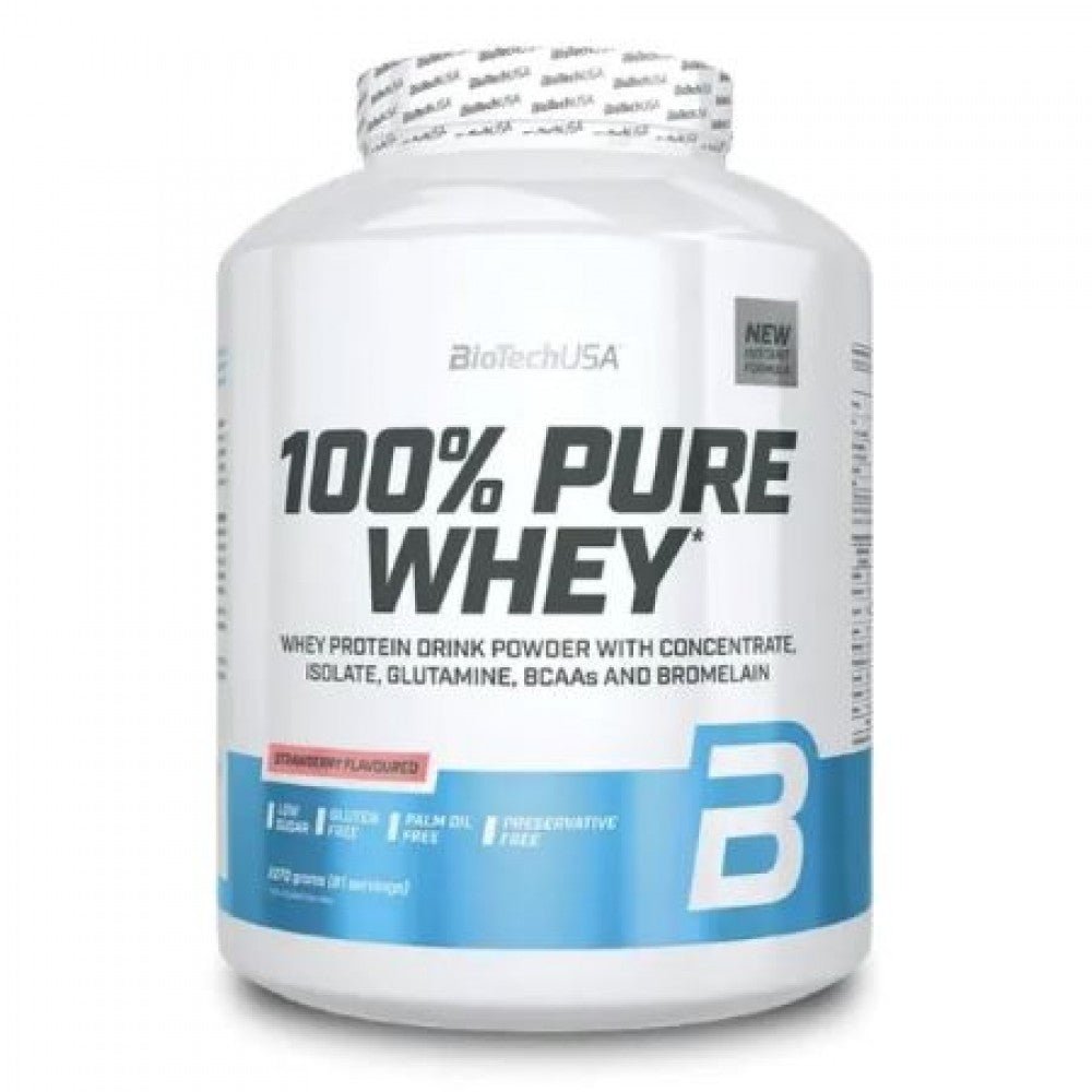 BioTechUSA 100% Pure Whey 2270 gr - THE SUPPLEMENT STORE