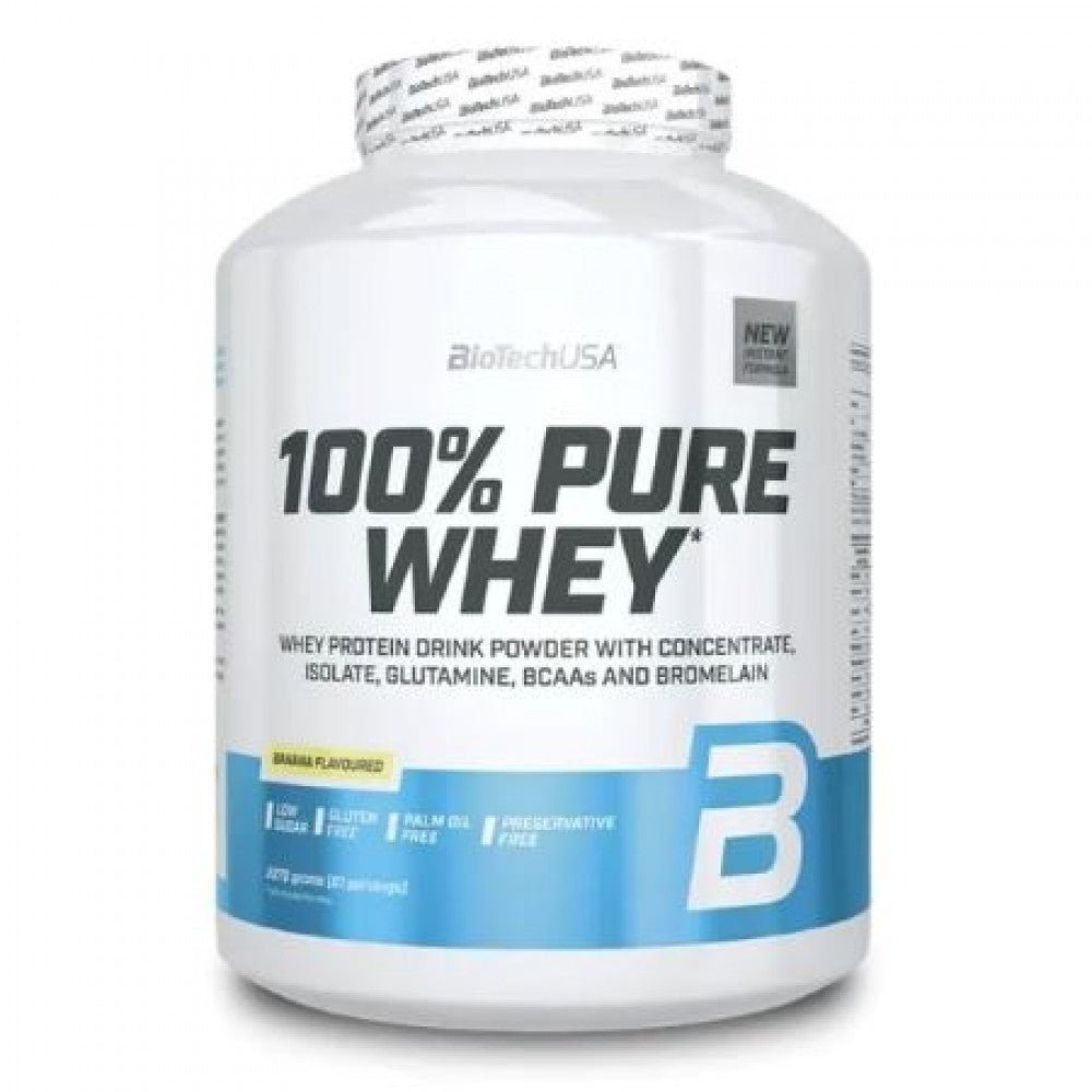 BioTechUSA 100% Pure Whey 2270 gr - THE SUPPLEMENT STORE