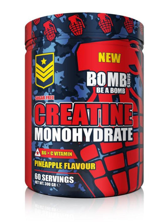 BOMB SERIES CREATINE MONOHYDRATE PINEAPPLE FLAVOUR - THE SUPPLEMENT STORE