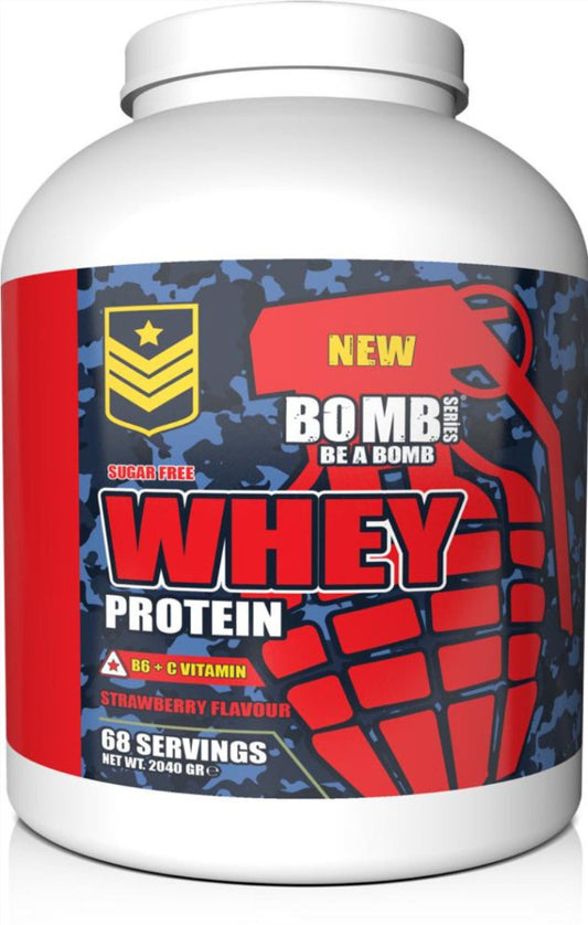 BOMB SERIES WHEY PROTEİN ÇİLEK - THE SUPPLEMENT STORE