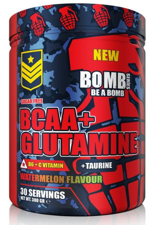 BOMB SERIES BCAA+Glutamin Karpuzlu 300g - THE SUPPLEMENT STORE