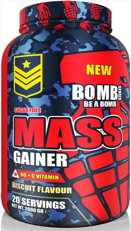 BOMB SERIES MASS Gainer Bisküvi 2000g - THE SUPPLEMENT STORE