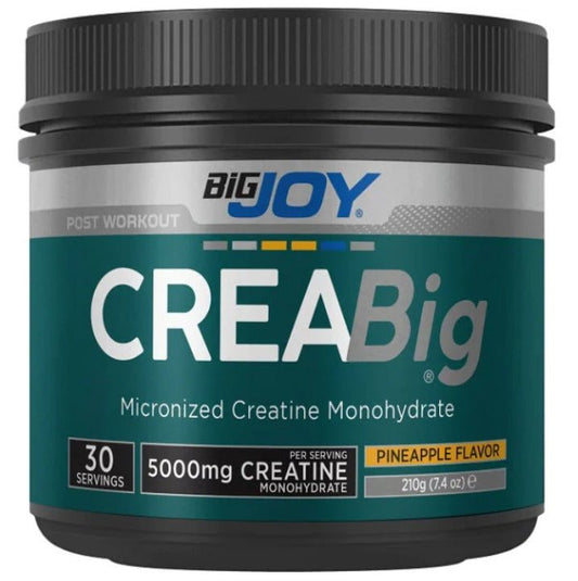 BigJoy CreaBig Creatine Powder Ananas Aromalı 210g - THE SUPPLEMENT STORE