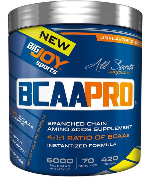 BigJoy Sports BCAApro 420g Aromasız - THE SUPPLEMENT STORE