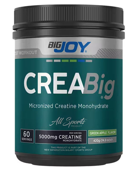 BigJoy CreaBig Micronized Creatine Powder 420g - THE SUPPLEMENT STORE