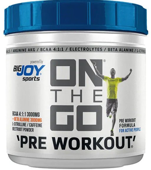 BigJoy ON THE GO Pre - Workout Orman Meyveli 450g - THE SUPPLEMENT STORE