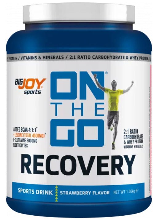 BigJoy ON THE GO RECOVERY Sports Drink Çilek - THE SUPPLEMENT STORE