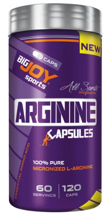 BigJoy Sports Arjinin 120 Veggie Kapsül - THE SUPPLEMENT STORE