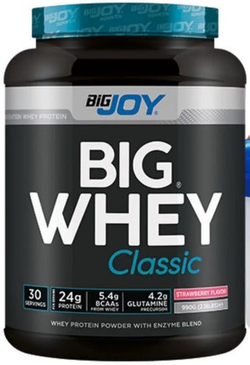 BigJoy Sports BigWhey Classic Çilek 2376g - THE SUPPLEMENT STORE