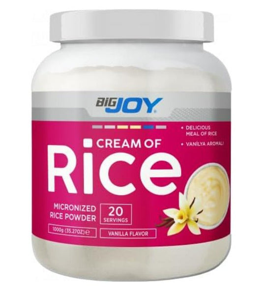 BigJoy Sports Cream Of Rice Vanilya 1000g - THE SUPPLEMENT STORE