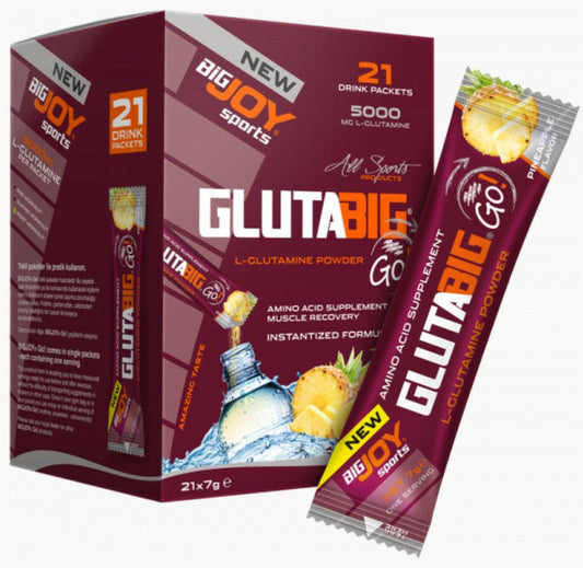 BigJoy Sports Glutabig Go! Ananas 7gx21 Adet - THE SUPPLEMENT STORE