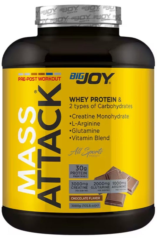 BigJoy Sports Mass Attack Çikolata - THE SUPPLEMENT STORE