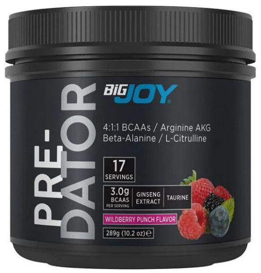 BigJoy Sports PREDATOR Orman Meyveli 289g - THE SUPPLEMENT STORE