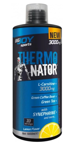 BigJoy Sports Thermonator Karnitin Limon 1000mL - THE SUPPLEMENT STORE