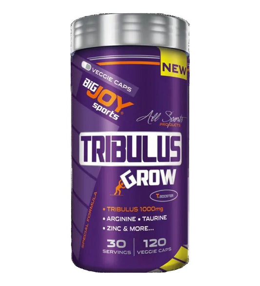 BigJoy Sports Tribulus Grow 120 Veggie Kapsül - THE SUPPLEMENT STORE