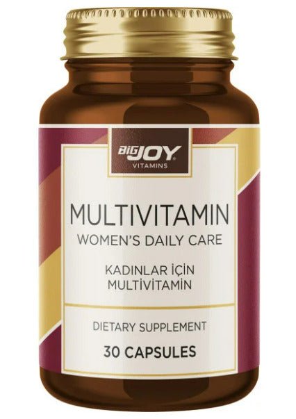 BigJoy Vitamin Kadınlar İçin Multivitamin 30 Kapsül - THE SUPPLEMENT STORE