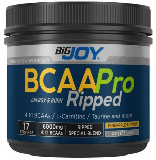 Bigjoy BCAAPro 4:1:1 Ripped Ananas 204g - THE SUPPLEMENT STORE