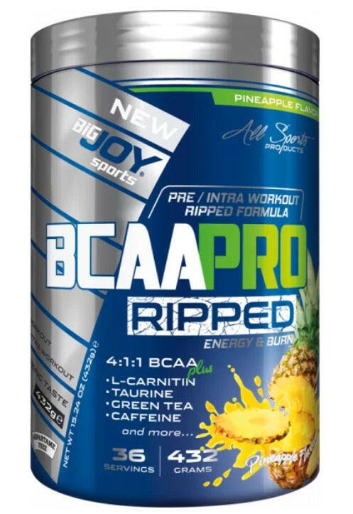 Bigjoy BCAAPro 4:1:1 Ripped Ananas 432g - THE SUPPLEMENT STORE