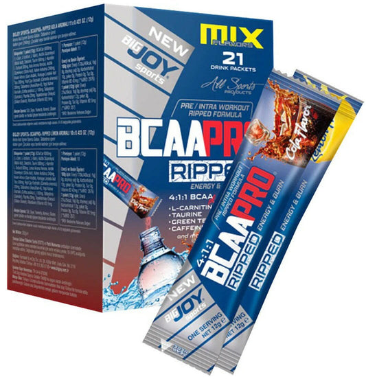 Bigjoy Sports BCAAPro RİPPED Go! Mix 12gx21 Adet - THE SUPPLEMENT STORE