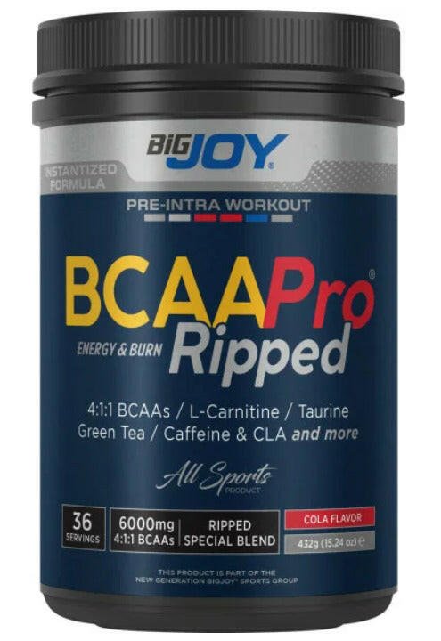 Bigjoy Sports BCAAPro Ripped Cola Aromalı 432g - THE SUPPLEMENT STORE