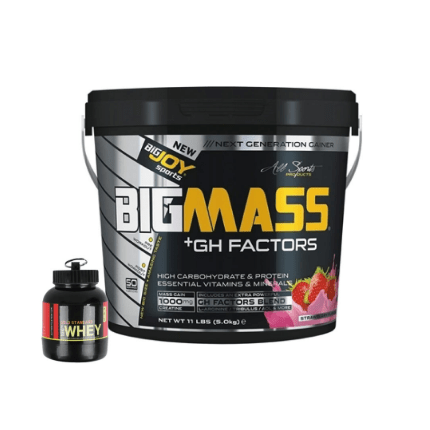 Bigjoy Sports - Bigmass Gh Factors Çilek 5kg KOVA - THE SUPPLEMENT STORE