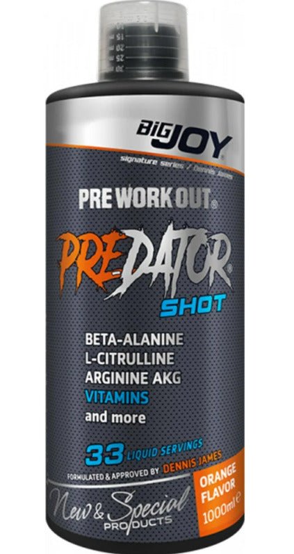 Bigjoy Sports Predator Shot Portakal 1000mL - THE SUPPLEMENT STORE