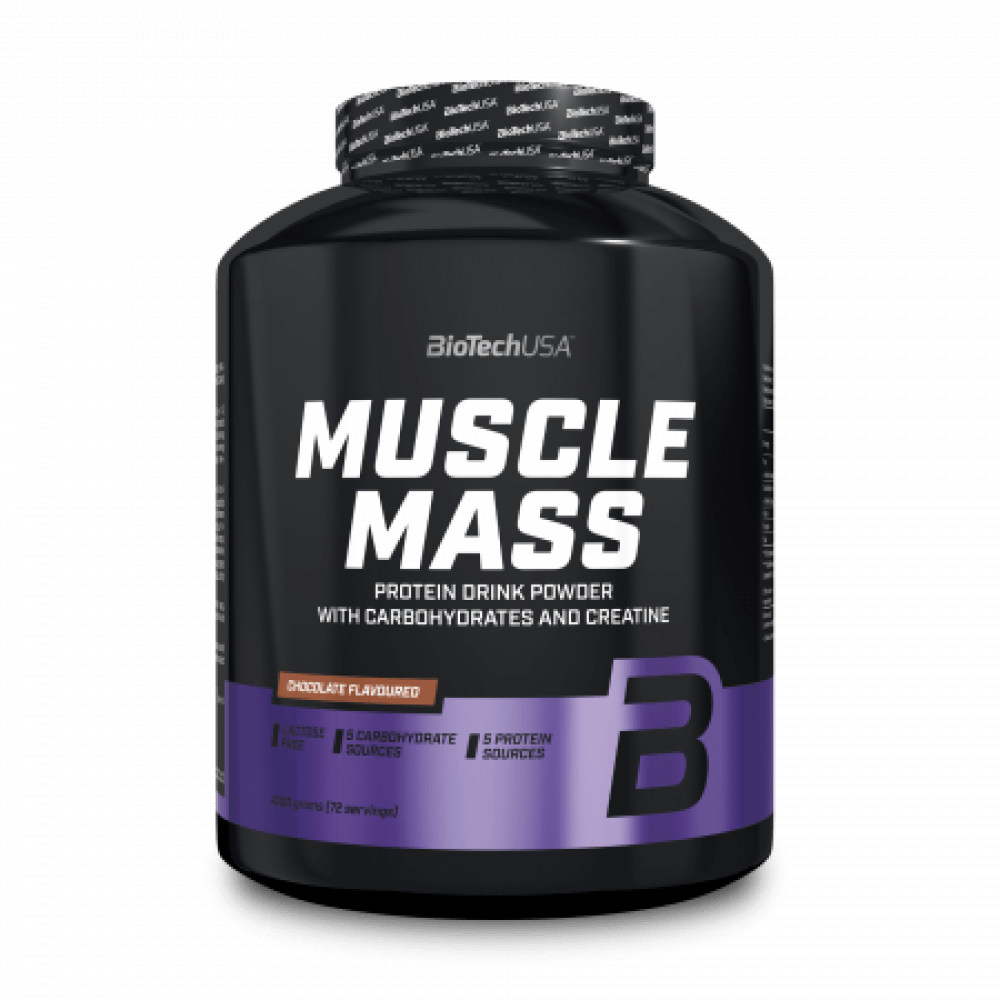 BioTechUSA Muscle Mass Çikolata 4000 gr - THE SUPPLEMENT STORE