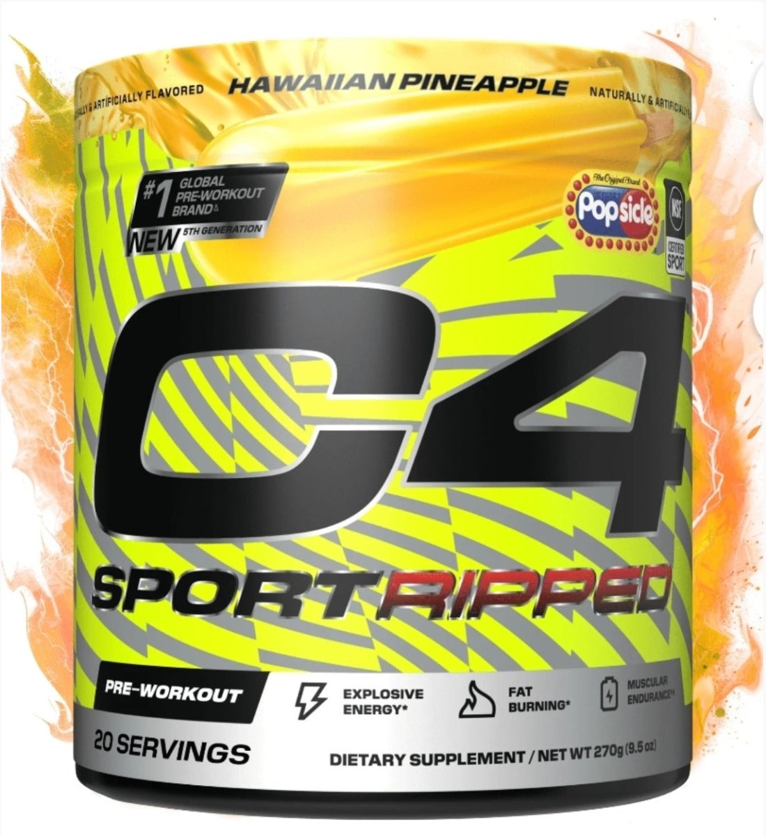 C4 Sport Ripped Pre - Workout 20 Servis - THE SUPPLEMENT STORE