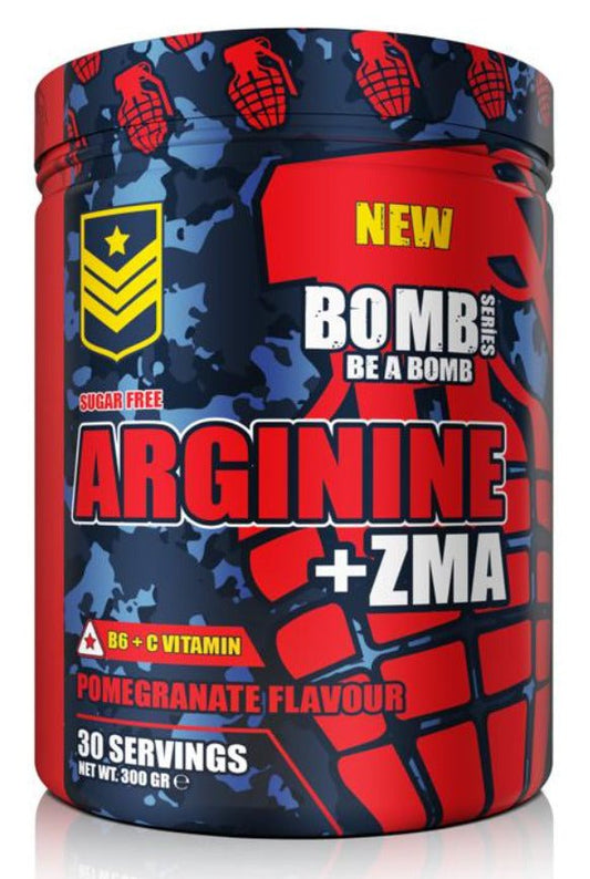 BOMB SERIES Arjinin+ZMA Nar Aromalı 300g - THE SUPPLEMENT STORE